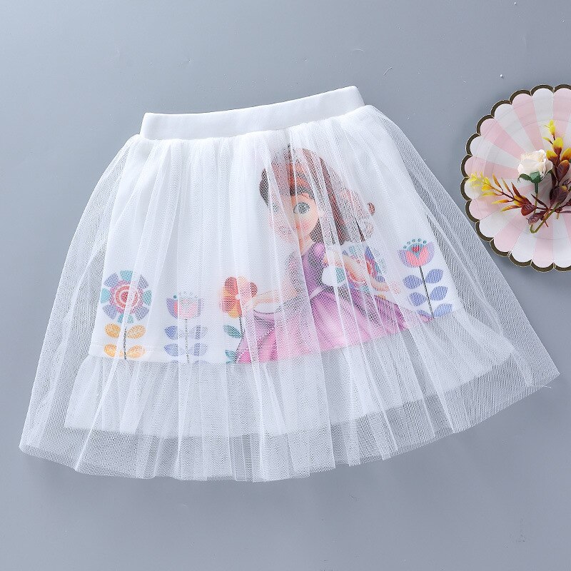 Kids Skirts Girls Tutu Cartoon